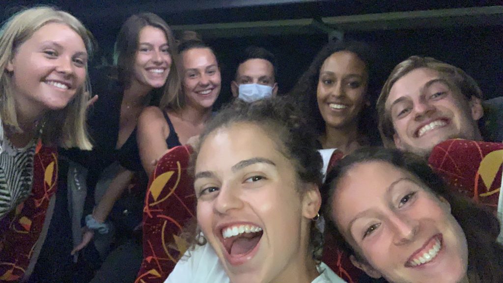 Perhentian islands, bus, groep