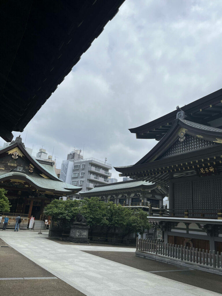  Yushima Tenmangu shrine in Tokio