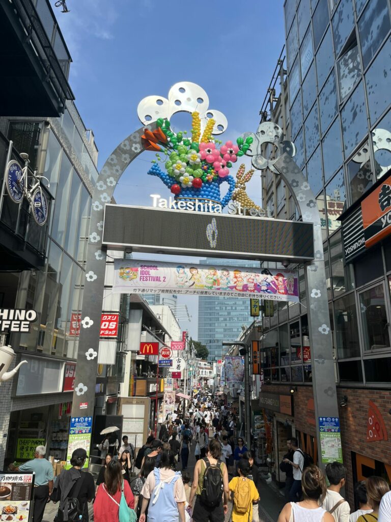 Takeshita-Dori in tokio