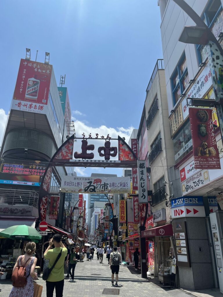 Ameyoko markt in tokio