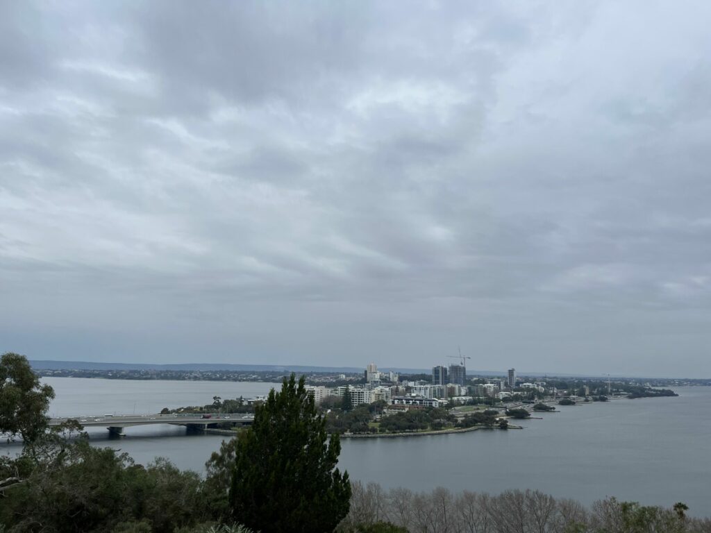 Perth uitzicht, botanische tuinen