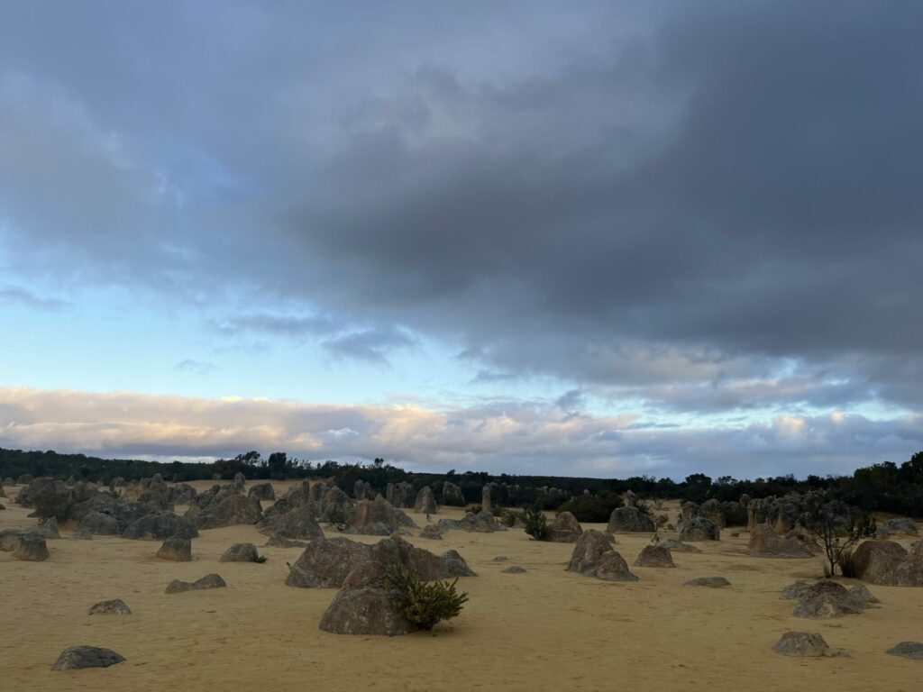 The Pinnacles in West-Australië