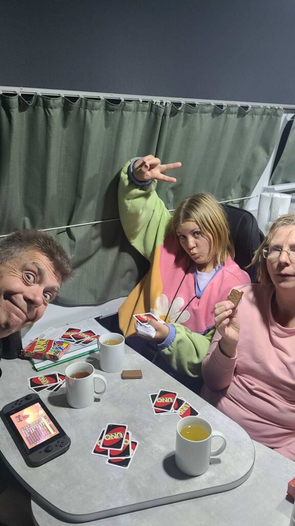 de fam in de camper in west-australië