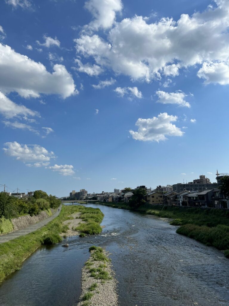 Rivier in Kioto