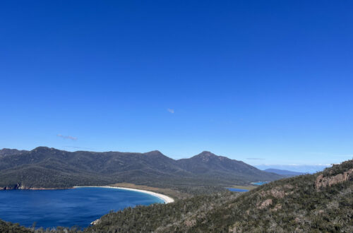 Wineglass bay tasmanië