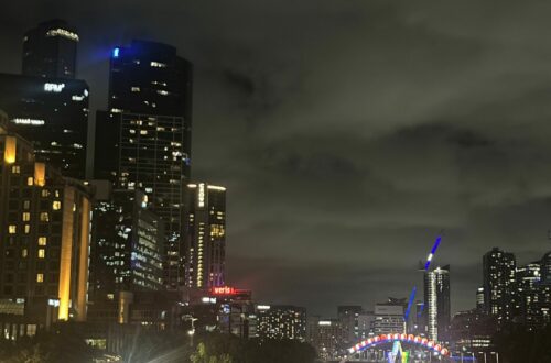 Melbourne by night