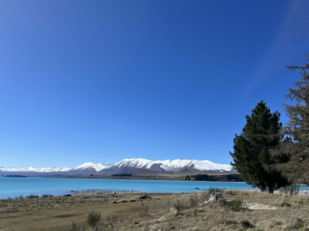 Lake tekapo, nieuw-zeeland