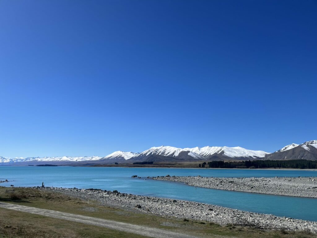 Lake tekapo, nieuw-zeeland