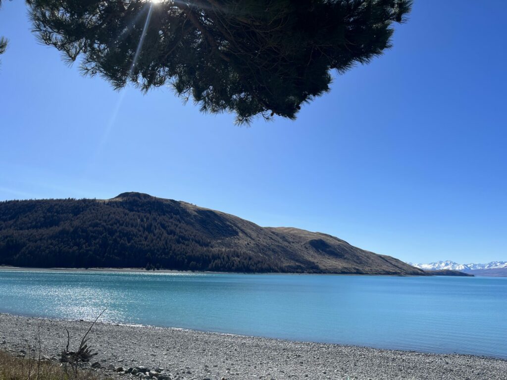 Lake tekapo, nieuw-zeeland