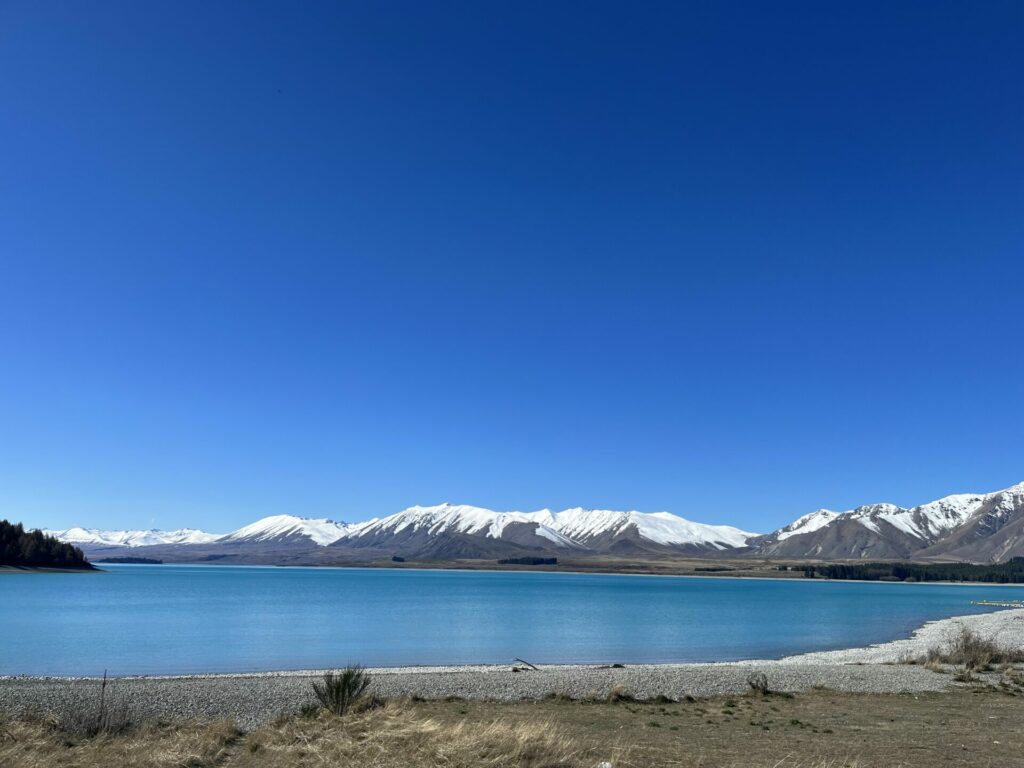 Lake tekapo, nieuw-zeeland