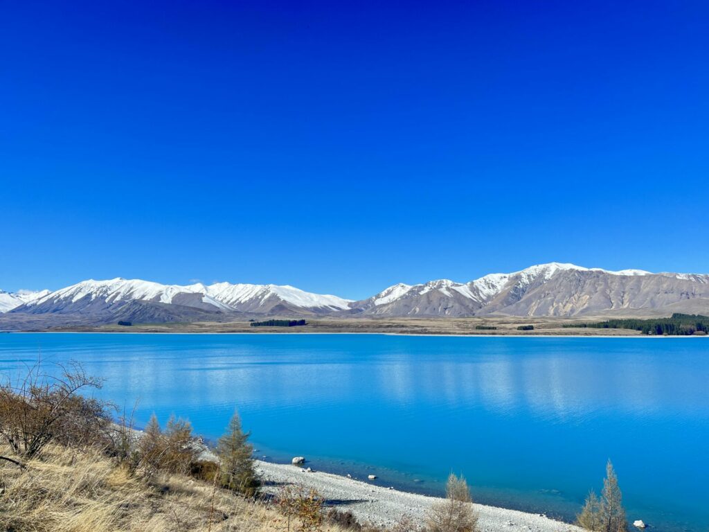 Lake tekapo, nieuw-zeeland