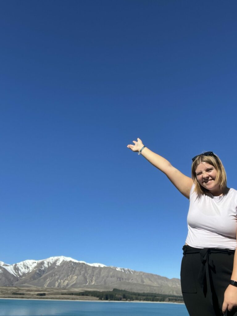 Lake tekapo, nieuw-zeeland
