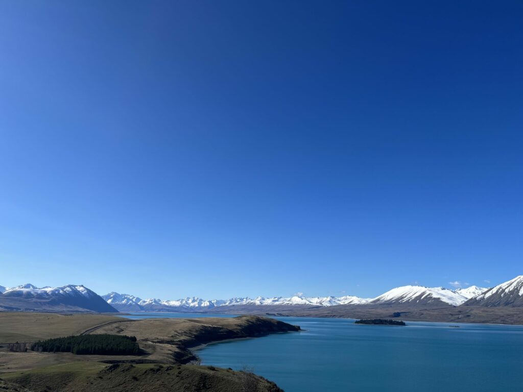 Lake tekapo, nieuw-zeeland