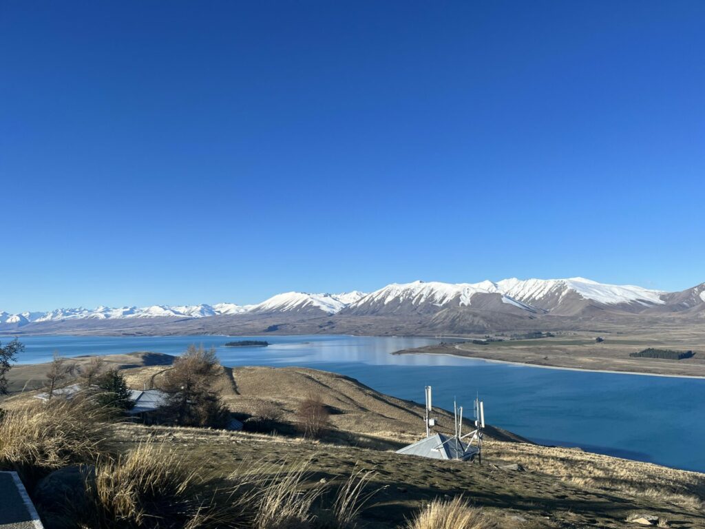 Lake tekapo, nieuw-zeeland