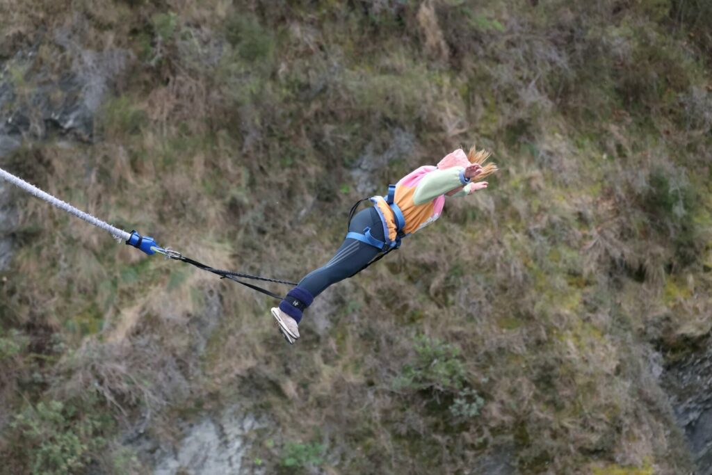 Bungeejump in Queenstown