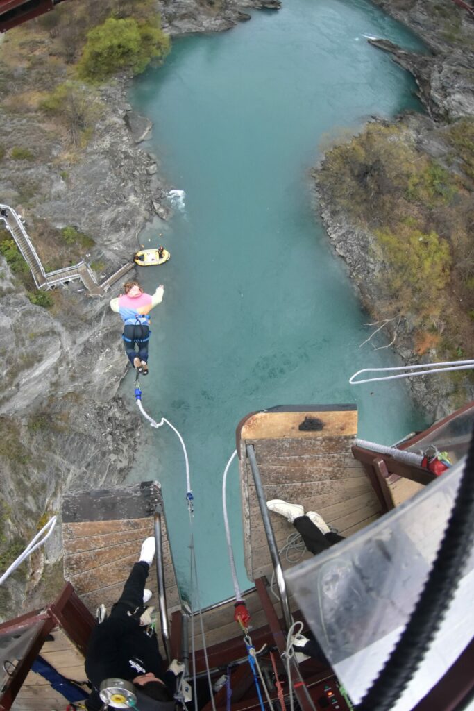 Bungeejump in Queenstown