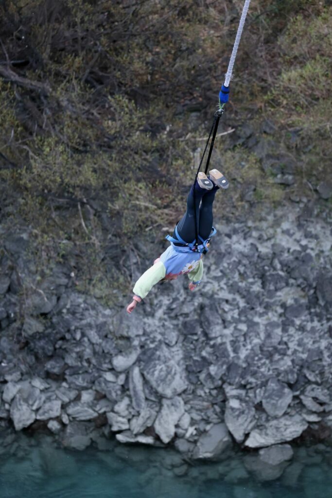 Bungeejump in Queenstown