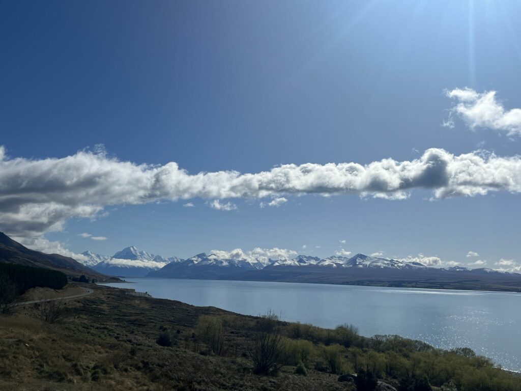Onderweg naar Mt. Cook vanuit Queenstown