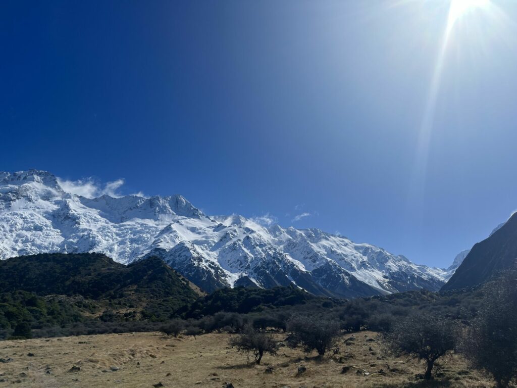Onderweg naar Mt. Cook vanuit Queenstown