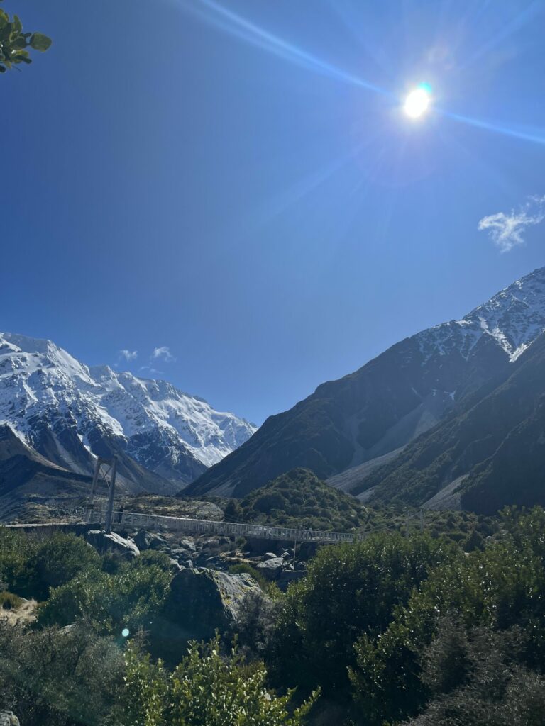Hooker Valley Track en Mount Cook