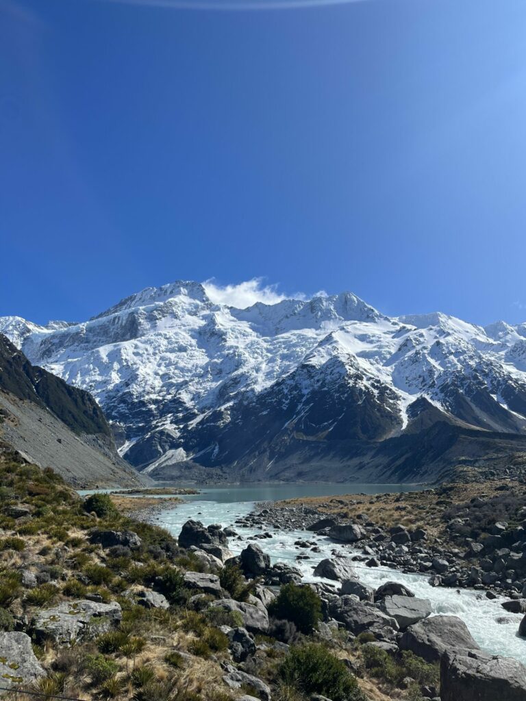 Hooker Valley Track en Mount Cook