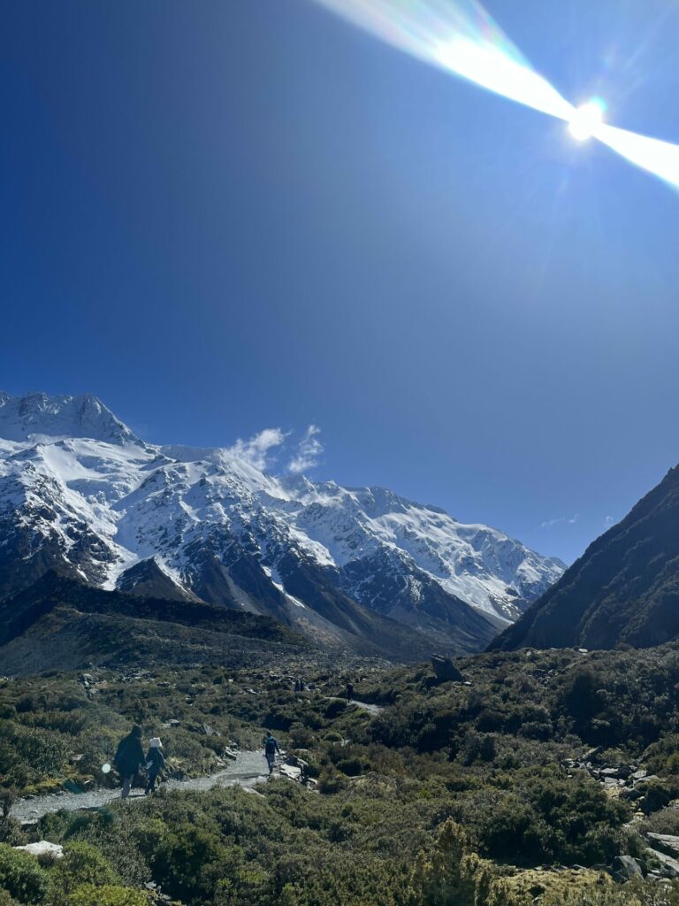 Hooker Valley Track en Mount Cook