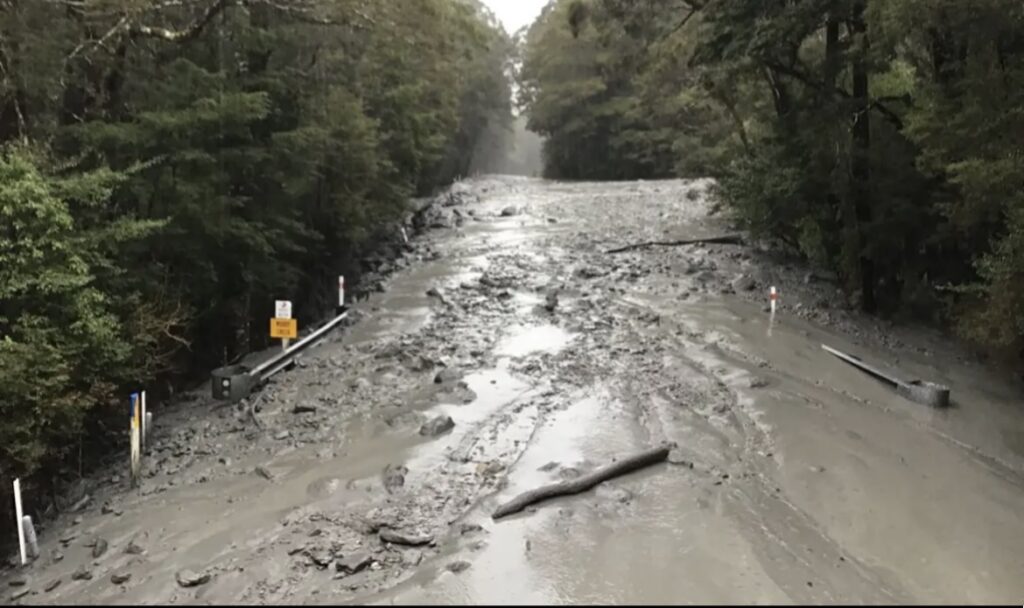de weg naar fox glacier