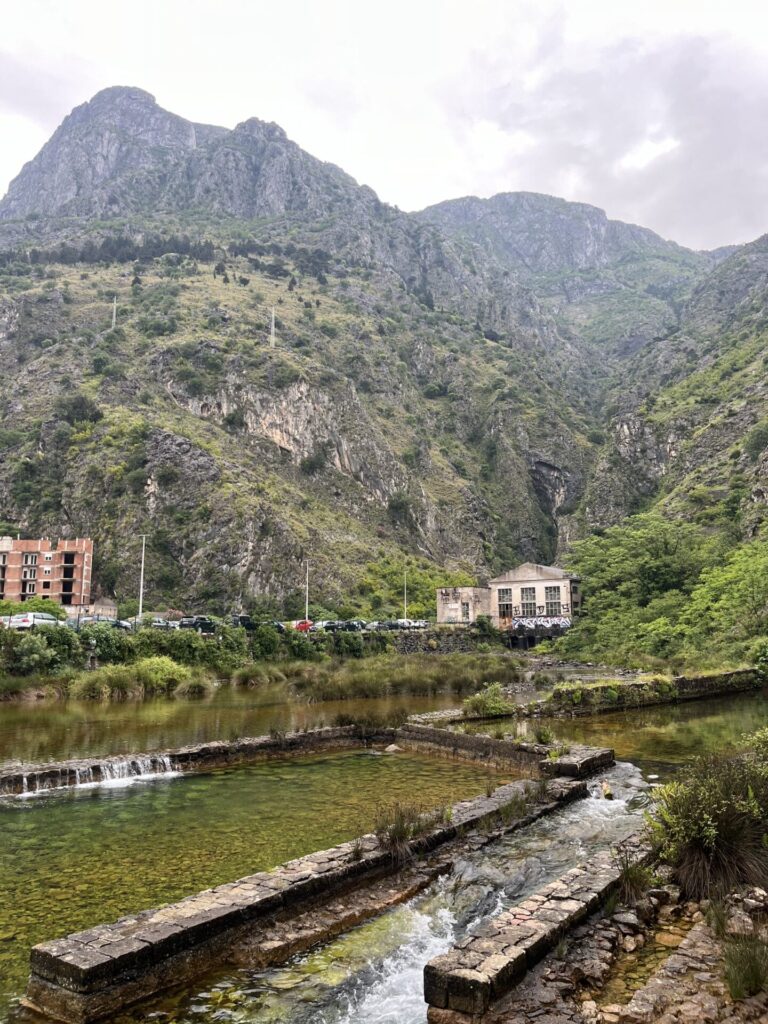 uitzicht vanaf kotor fort