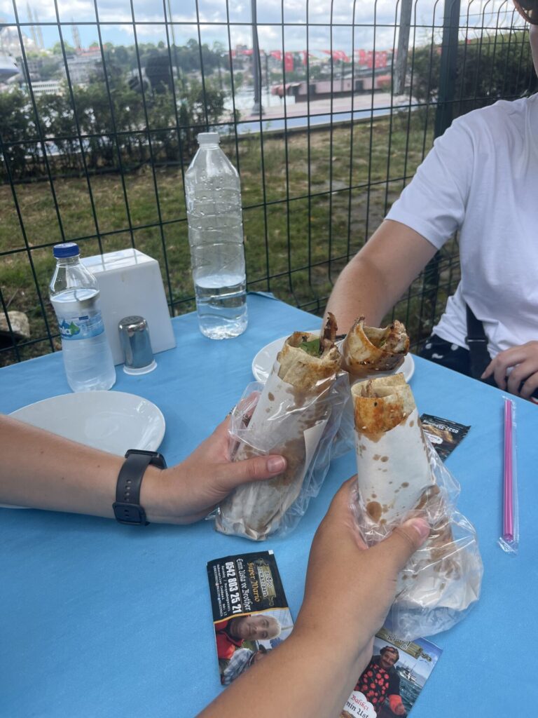 fish wraps in istanbul