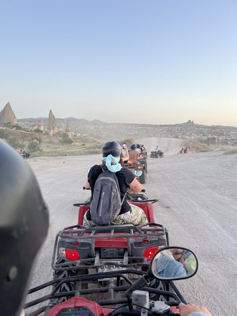 quad tour in cappadocië