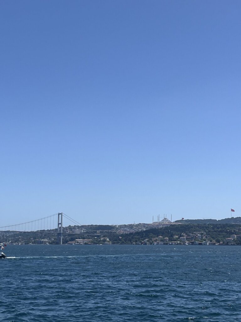 boot uitzicht in istanbul