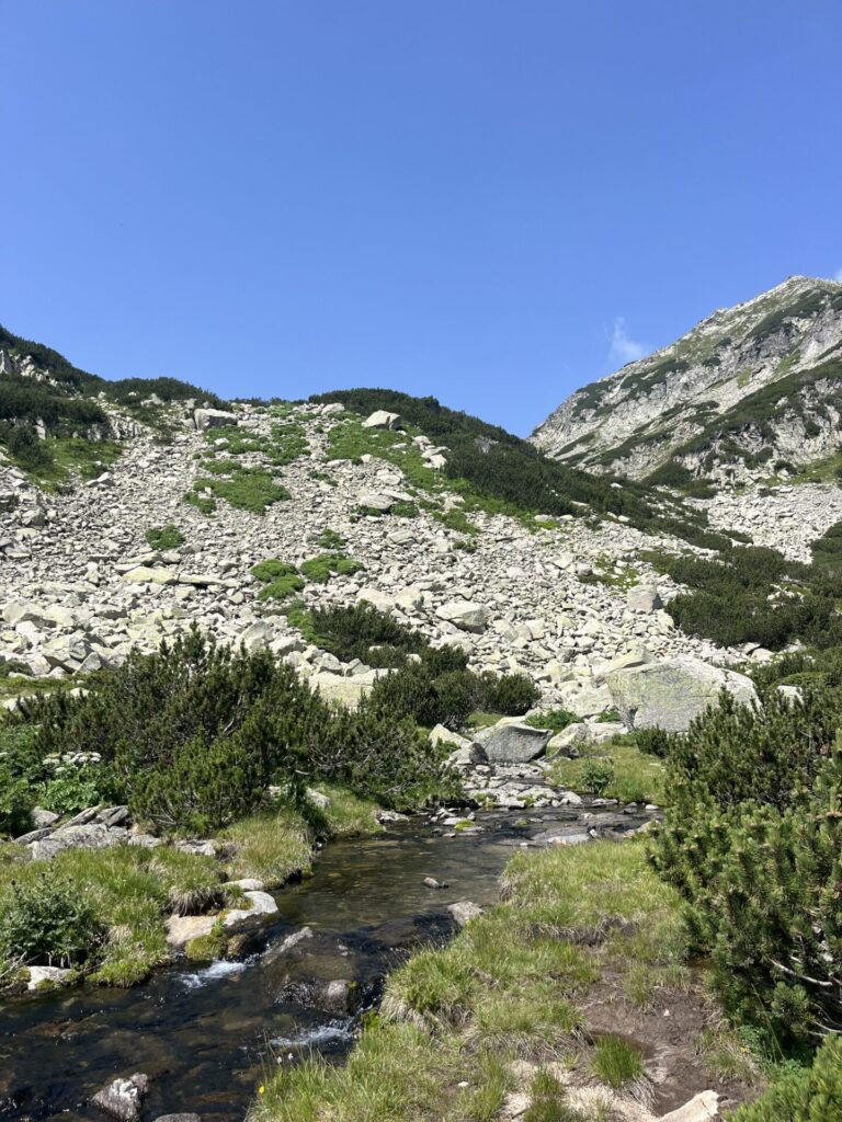 Rivier in Piringebergte