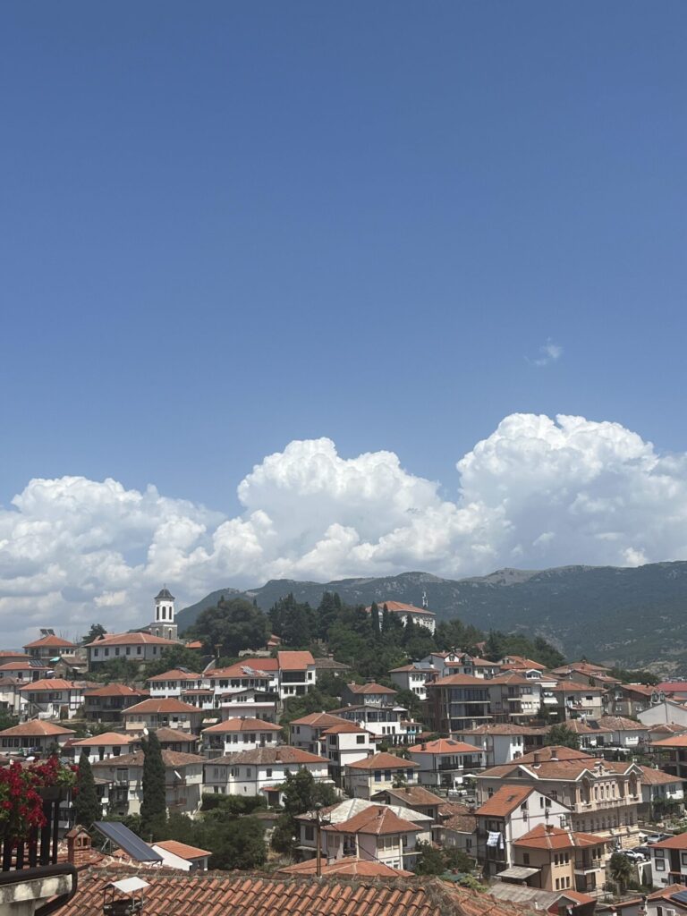 uitzicht op ohrid