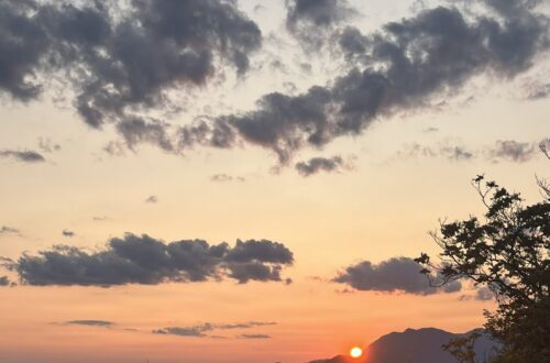zonsondergang kotor montenegro