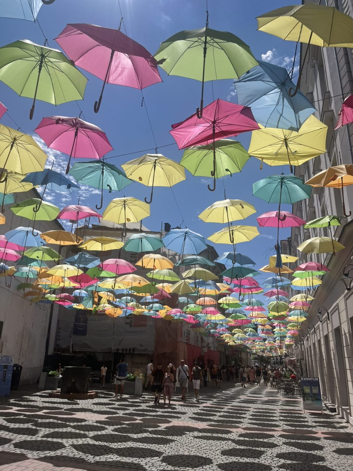 paraplu's in Timişoara