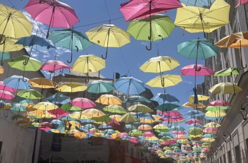 paraplu's in Timişoara