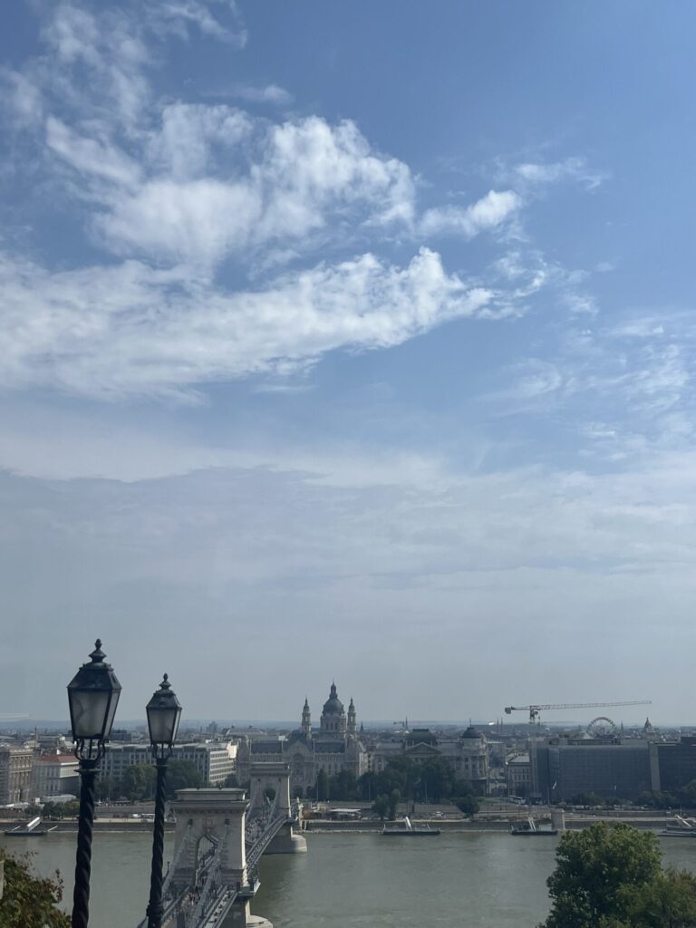 uitzicht vanaf vissersbastion