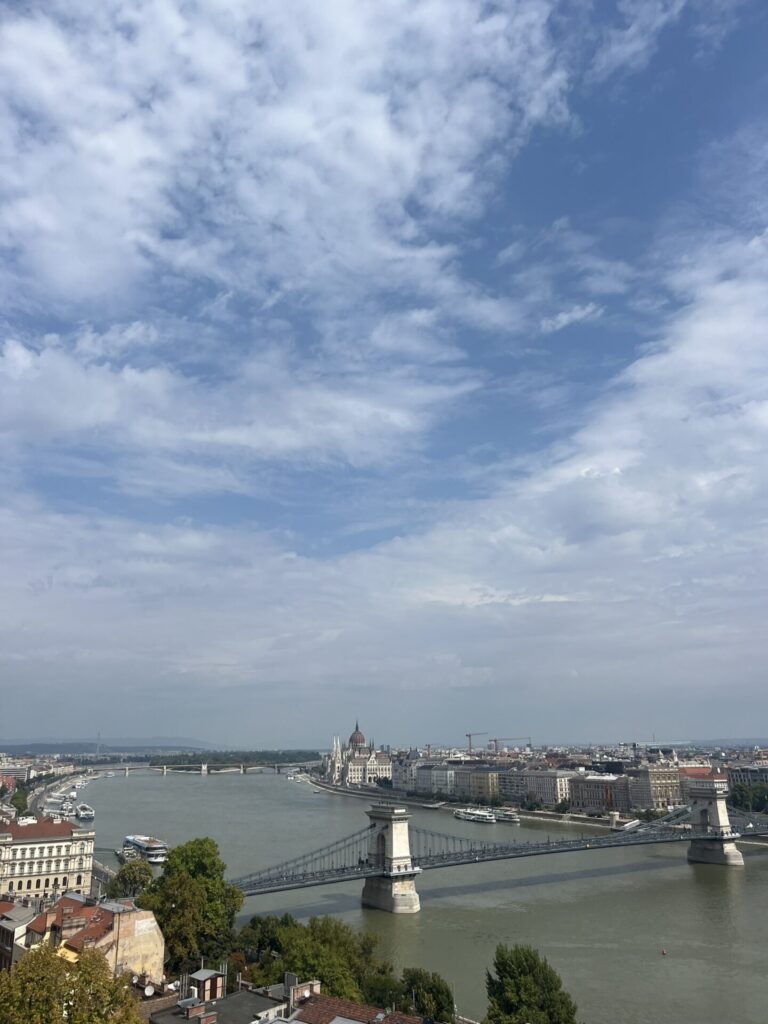 uitzicht vanaf vissersbastion