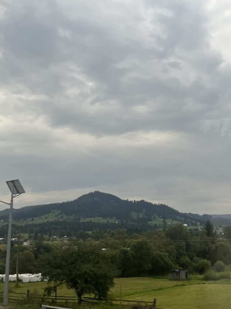 uitzicht onderweg van iasi naar moldavië