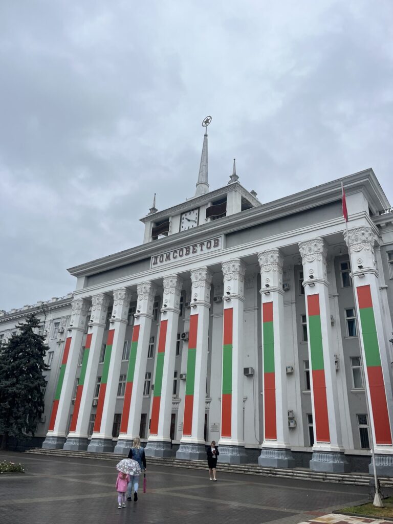 Tiraspol stadhuis, transnistrië