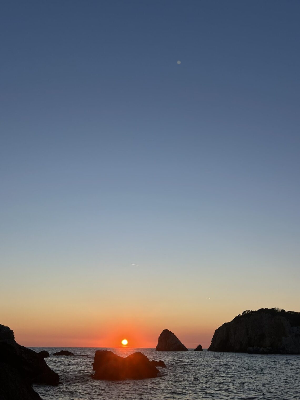 zonsondergang in Ulcinj